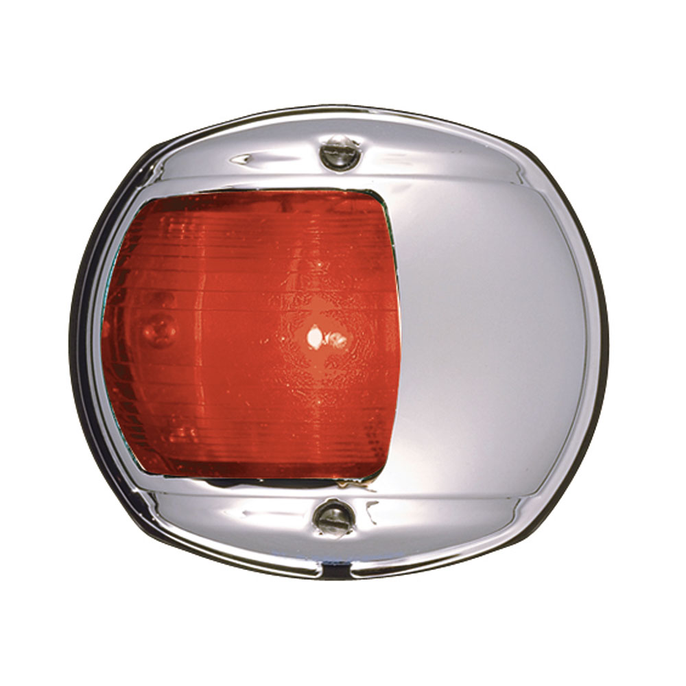 image for Perko LED Side Light – Red – 12V – Chrome Plated Housing