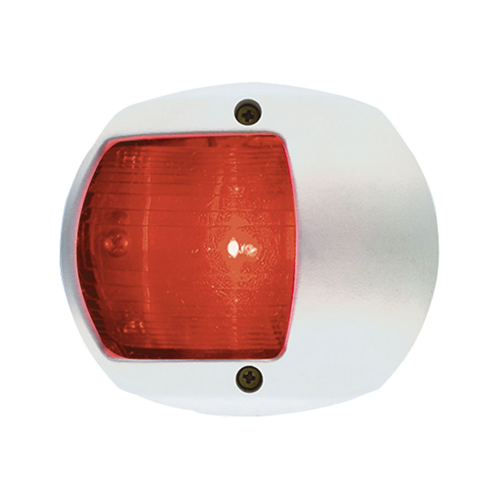 image for Perko LED Side Light – Red – 12V – White Plastic Housing