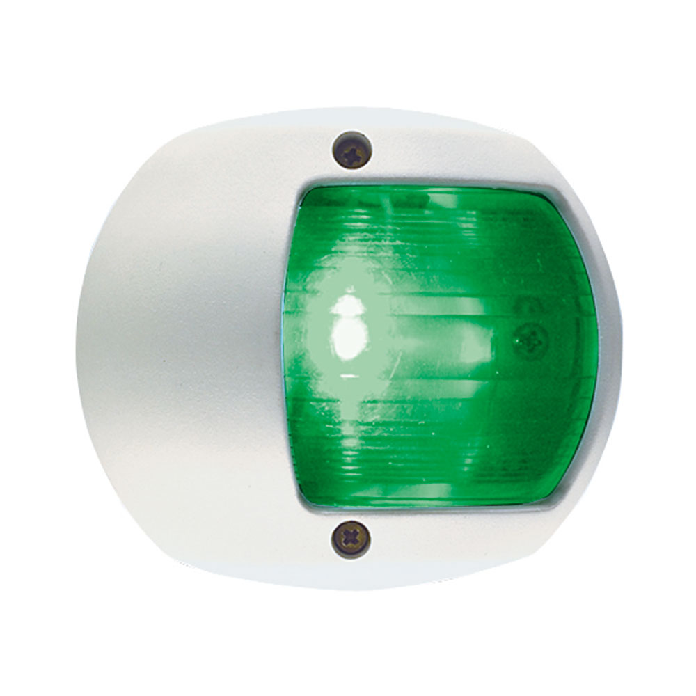 image for Perko LED Side Light – Green – 12V – White Plastic Housing