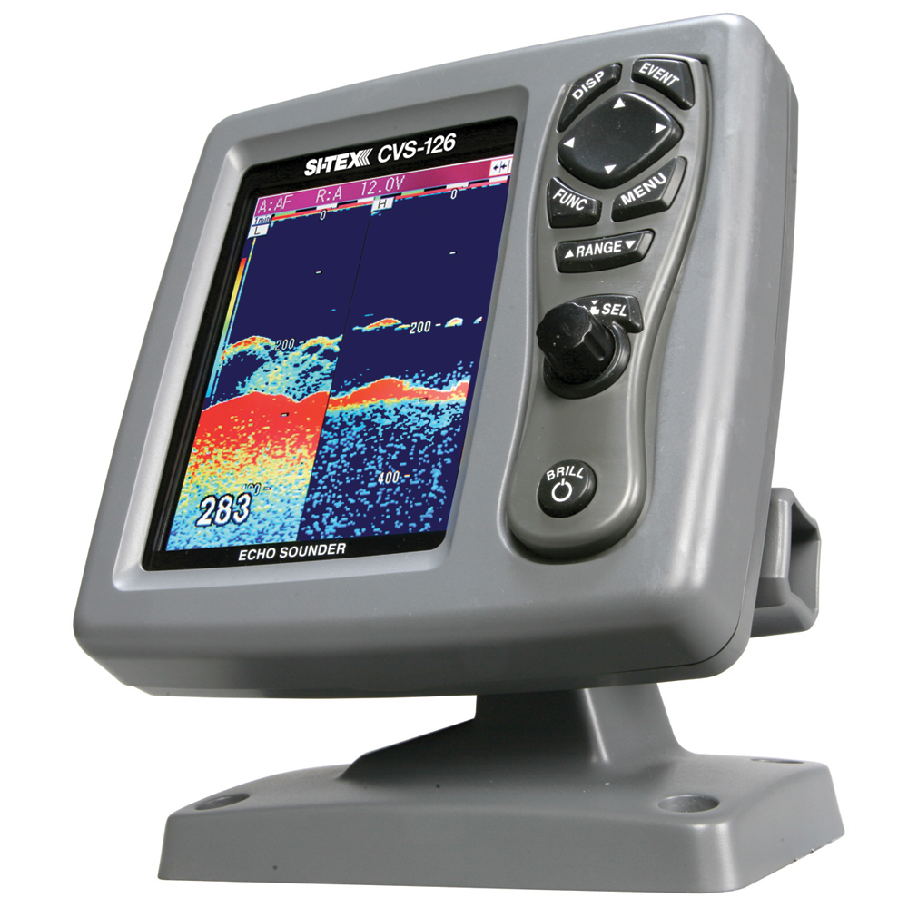 image for SI-TEX CVS-126 Dual Frequency Color Echo Sounder