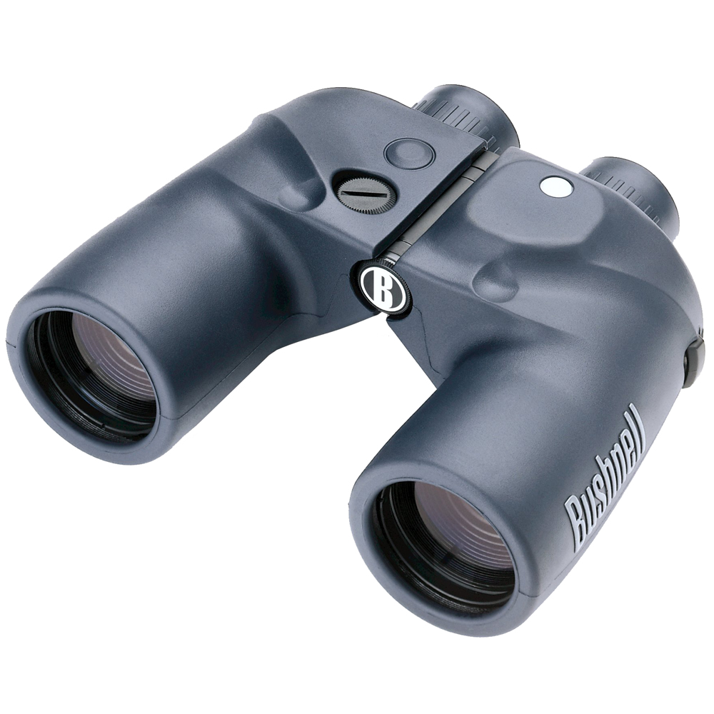 Bushnell Marine 7 x 50 Waterproof/Fogproof Binoculars w/Illuminated Compass CD-33508