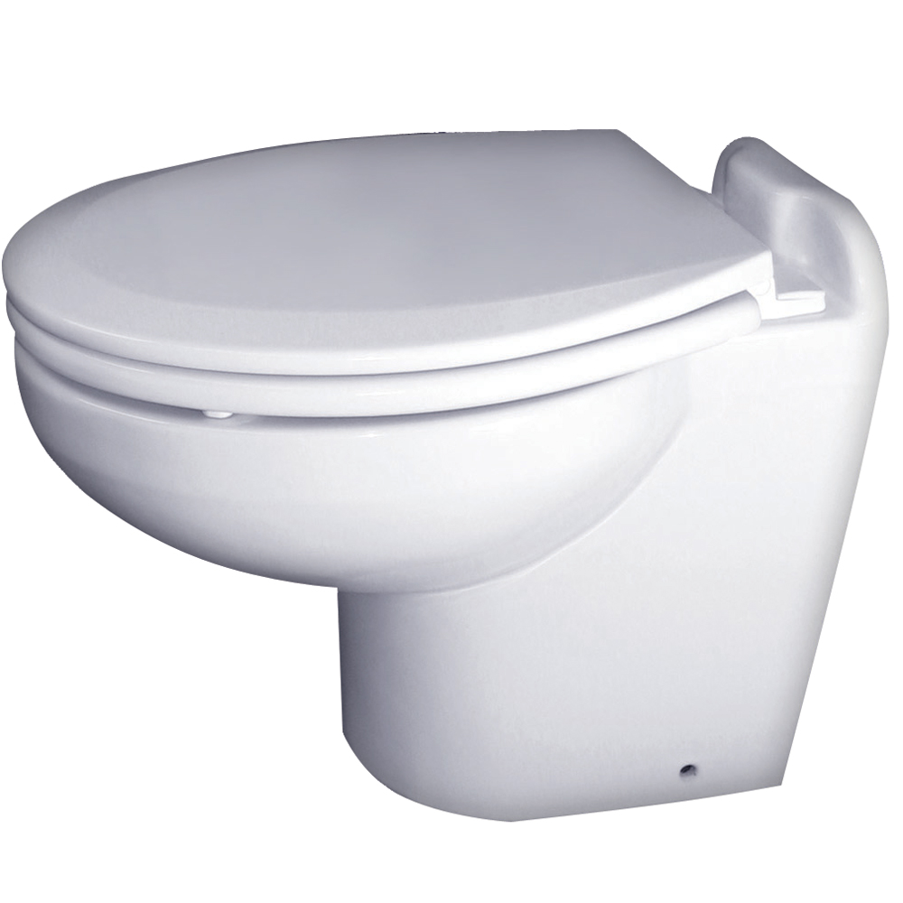 Raritan Marine Elegance - White - Household Style - Freshwater Solenoid - Smart Toilet Control - 12v CD-33750