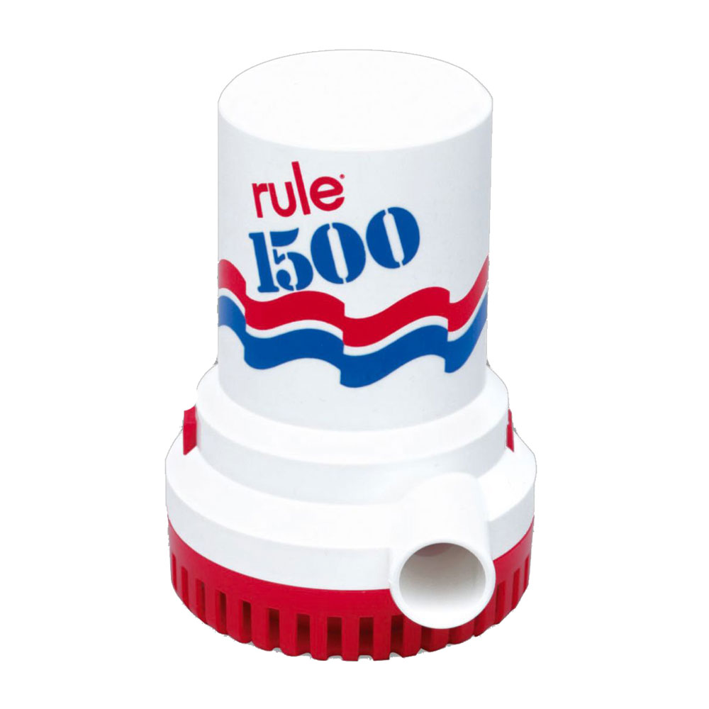 image for Rule 1500 GPH Non-Automatic Bilge Pump – 24v