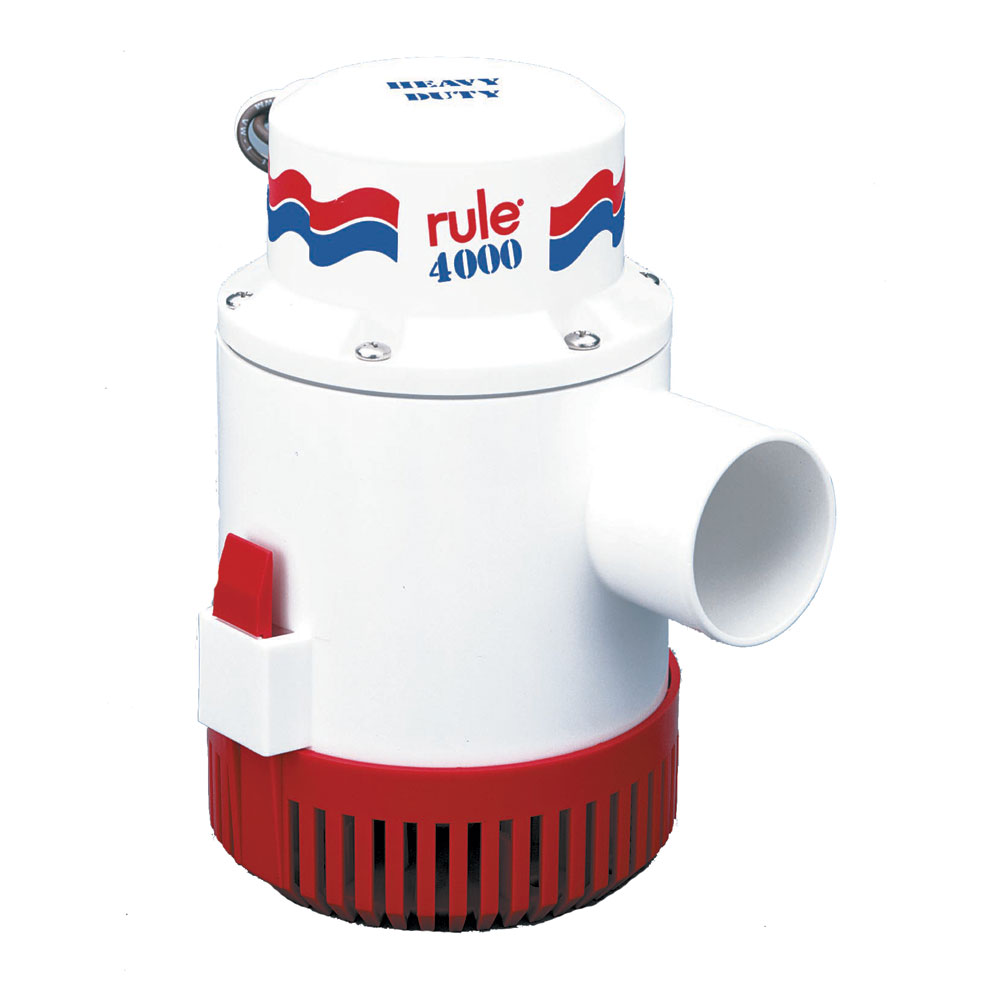 image for Rule 4000 Non-Automatic Bilge Pump – 12V