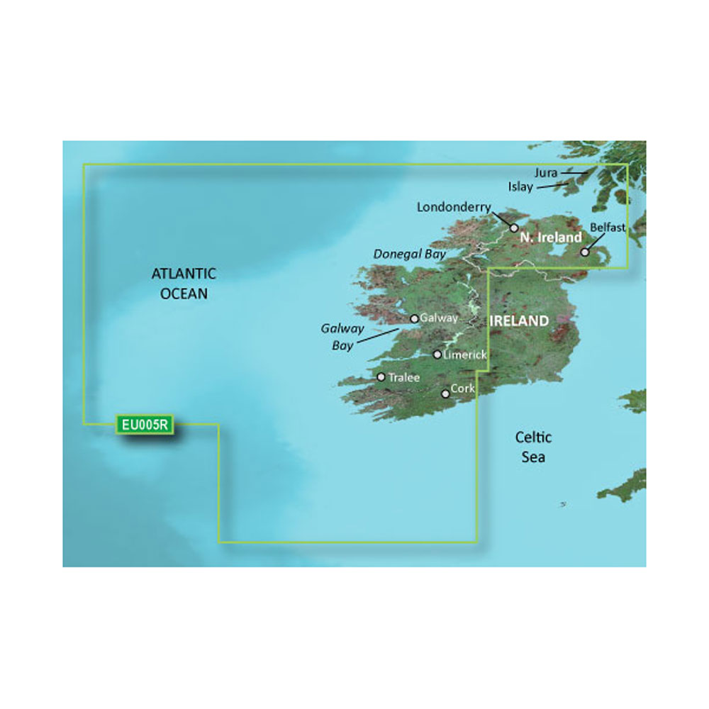 Garmin BlueChart&reg; g3 HD - HEU005R - Ireland, West Coast - microSD&trade;/SD&trade; CD-35602