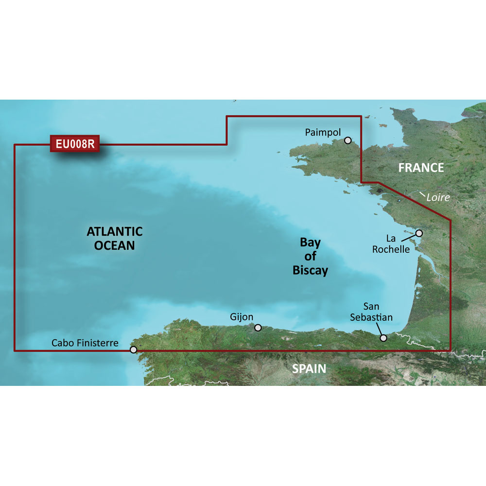 Garmin BlueChart&reg; g3 HD - HXEU008R - Bay of Biscay - microSD&trade;/SD&trade; CD-35606
