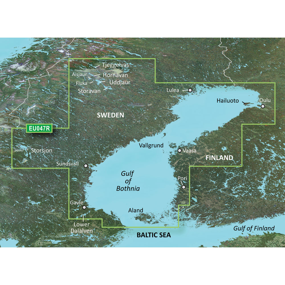 Garmin BlueChart&reg; g3 HD - HXEU047R - Gulf of Bothnia - Kalix to Grisslehamn - microSD&trade;/SD&trade; CD-35638