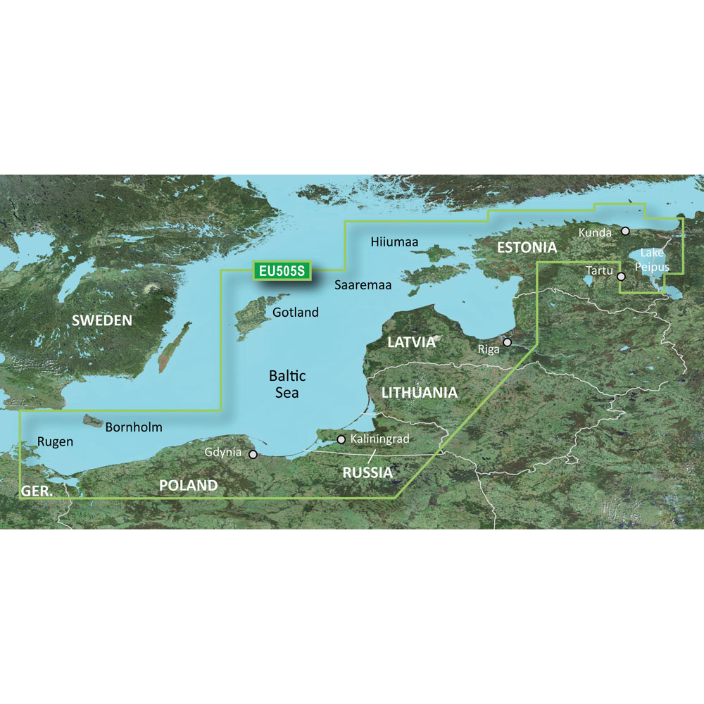 Garmin BlueChart&reg; g2 HD - HXEU065R - Baltic Sea East Coast - microSD&trade;/SD&trade; CD-35730