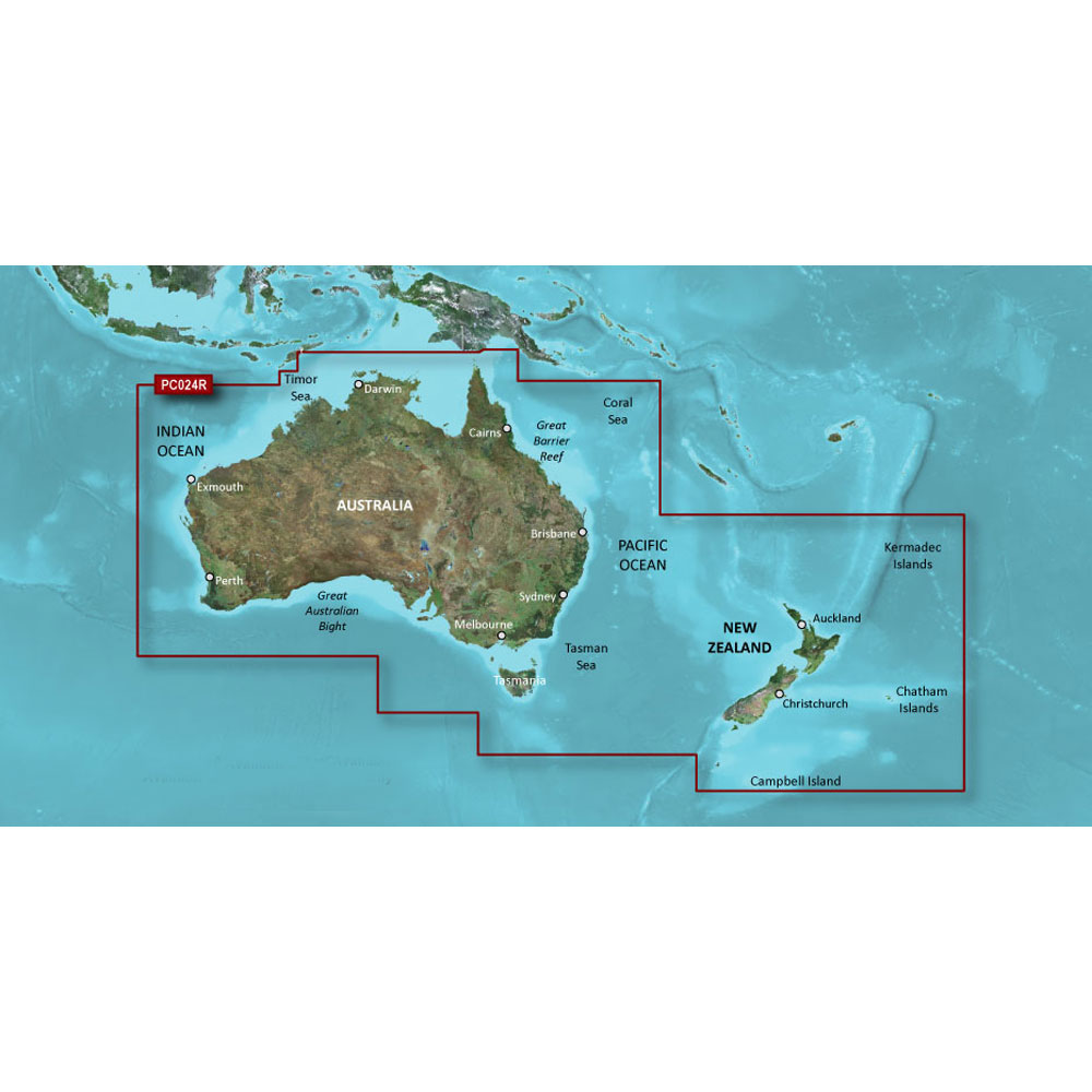 Garmin BlueChart&reg; g2 HD - HXPC024R - Australia & New Zealand - microSD&trade;/SD&trade; CD-35814