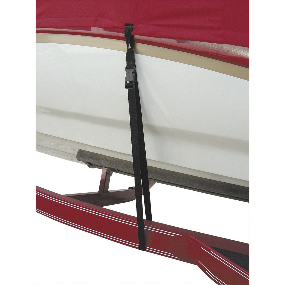 image for BoatBuckle Snap-Lock Boat Cover Tie-Downs – 1″ x 4′ – 6-Pack