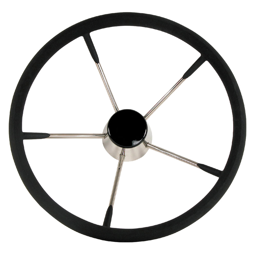 Whitecap Destroyer Steering Wheel - Black Foam - 13-1/2&quot; Diameter CD-36299