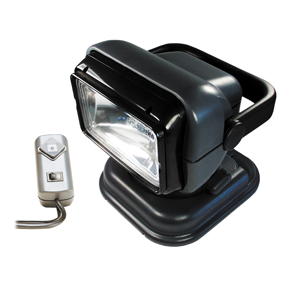 image for Golight Portable Searchlight w/Wired Remote – Grey