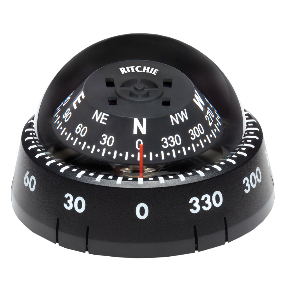 image for Ritchie XP-99 Kayaker Compass – Surface Mount – Black