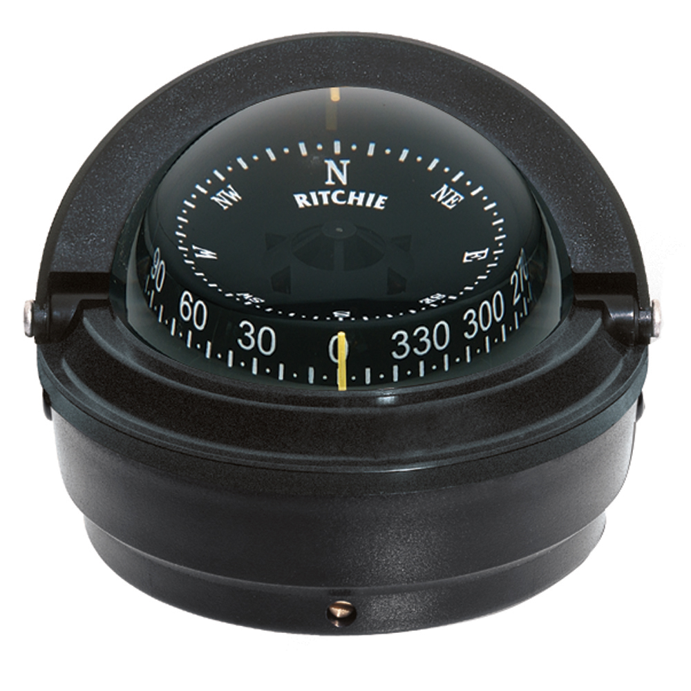 Ritchie S-87 Voyager Compass - Surface Mount - Black CD-36544