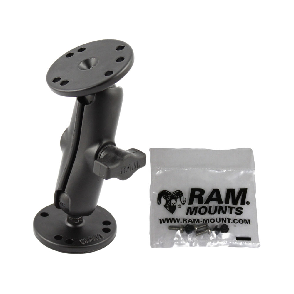 image for RAM Mount Double Socket Arm f/Garmin Marine Fixed Mount GPS 1″