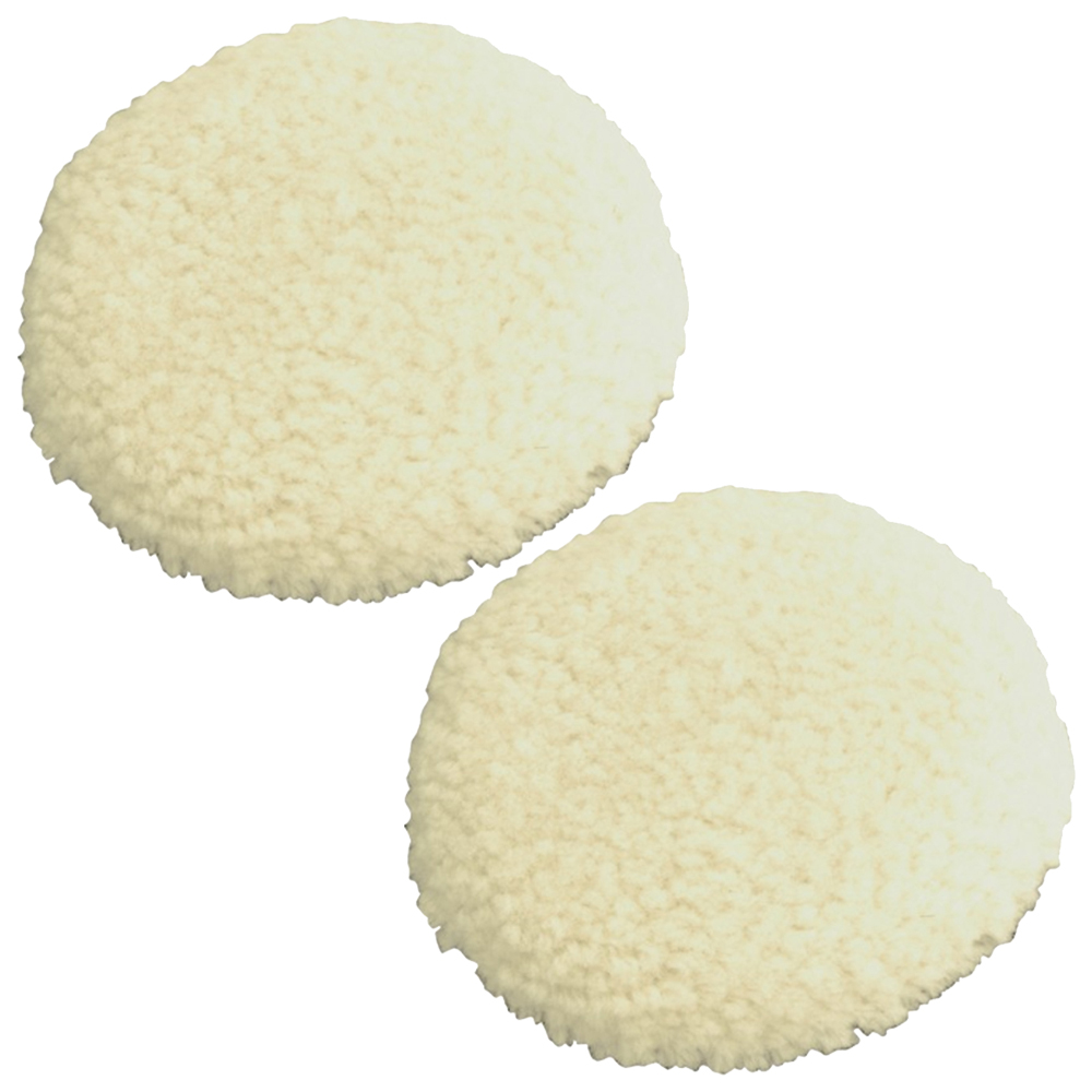 image for Shurhold Buff Magic Compounding Wool Pad – 2-Pack – 6.5″ f/Dual Action Polisher