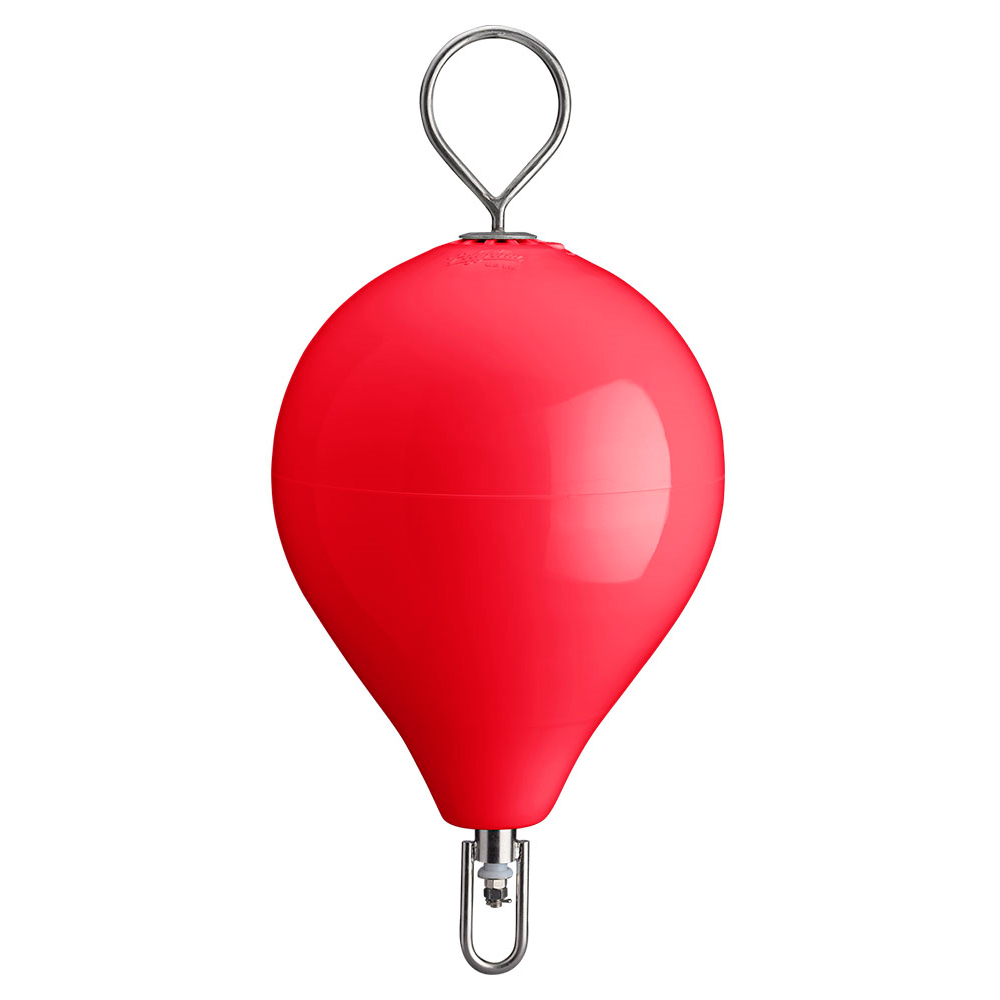 image for Polyform 17″ CM Mooring Buoy w/SS Iron – Red