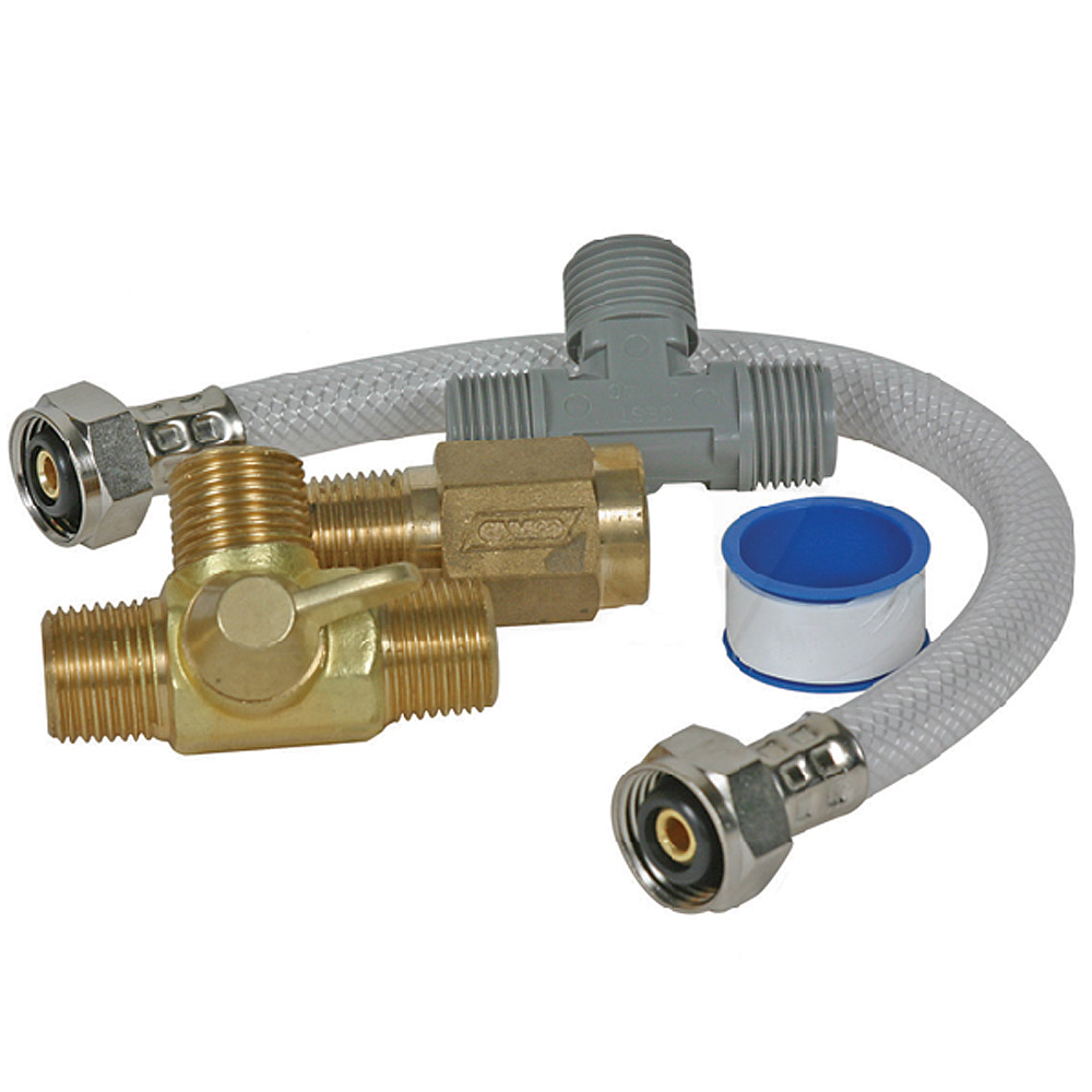 image for Camco Quick Turn Permanent Waterheater Bypass Kit