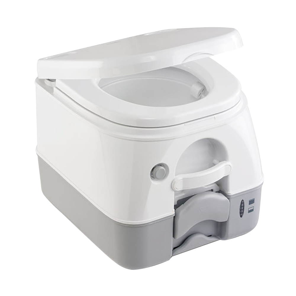 Dometic 972 Portable Toilet - 2.6 Gallon - Grey CD-37721