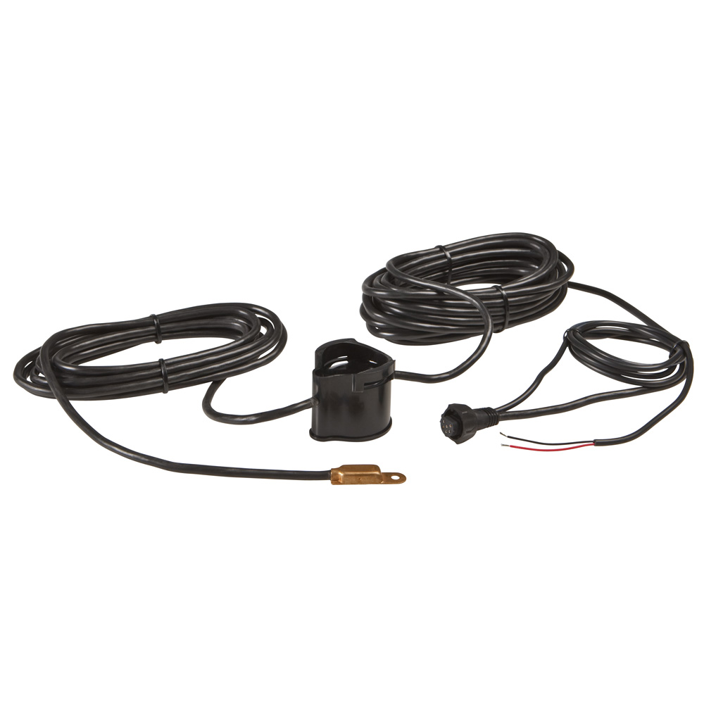 image for Lowrance PDRT-WSU 83/200 kHz Pod Style Transducer – Remote Temperature