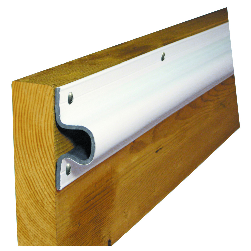 image for Dock Edge “C” Guard Economy PVC Profiles 10ft Roll – White