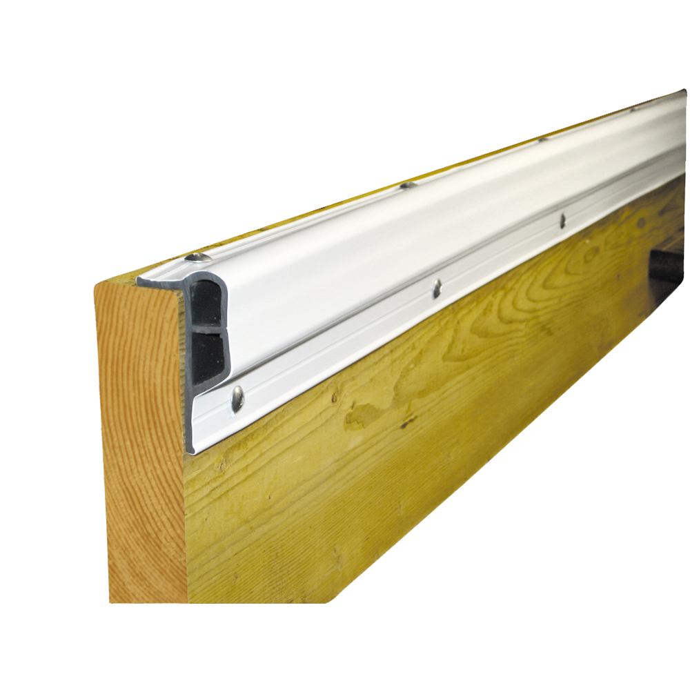 image for Dock Edge Dockguard Economy PVC Profile 10ft Roll – White