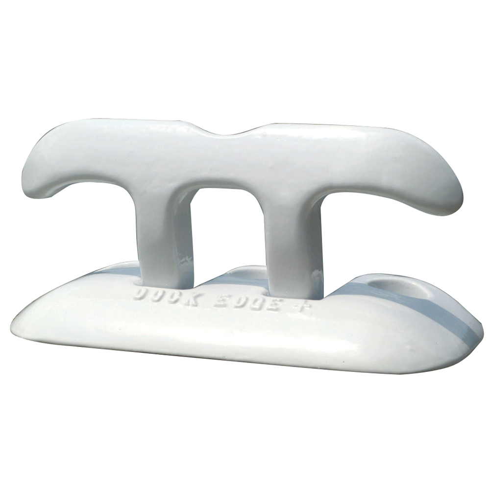 image for Dock Edge Flip Up Dock Cleat 8″ – White