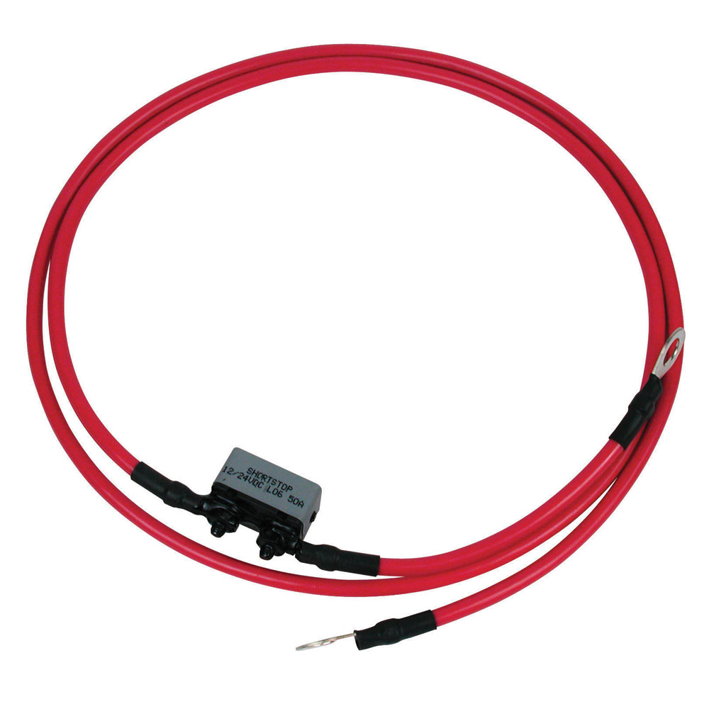 image for MotorGuide 8 Gauge Battery Cable & Terminals 4′ Long