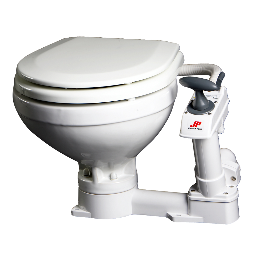 image for Johnson Pump Compact Manual Toilet