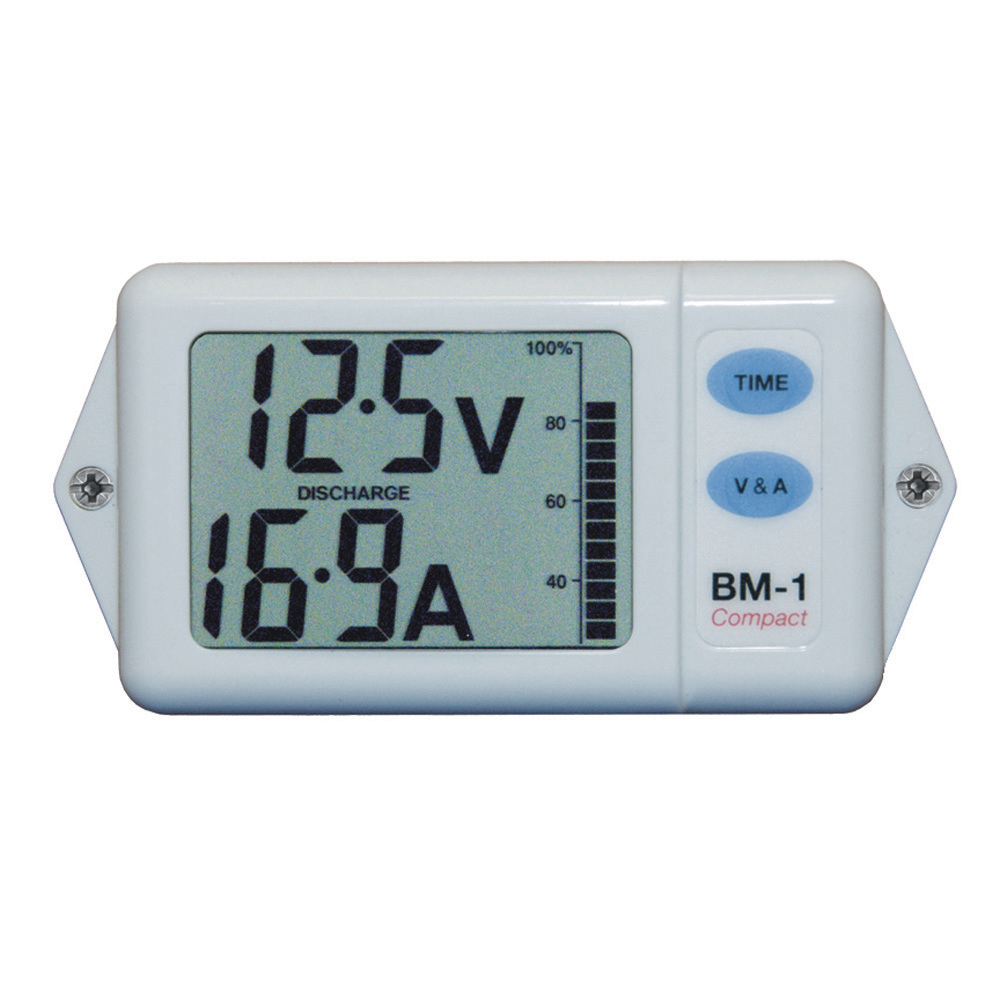 image for Clipper BM-1CW Battery Monitor Compact White