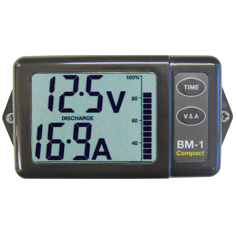 image for Clipper BM-1CG Battery Monitor Compact Grey