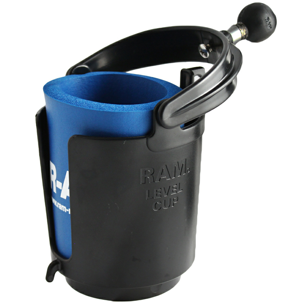 image for RAM Mount Drink Cup Holder w/1″ Ball