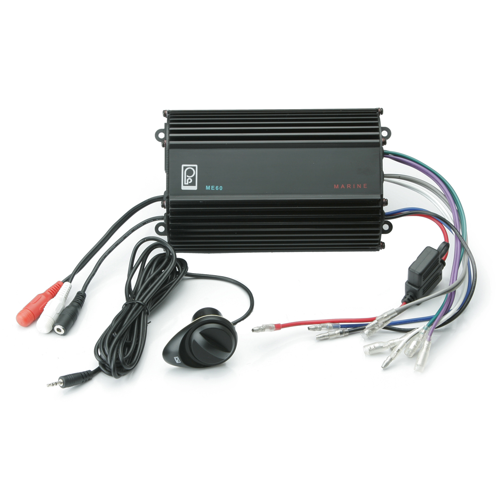 PolyPlanar 4CH, 120W, Audio Amplifier with Volume Control - ME-60