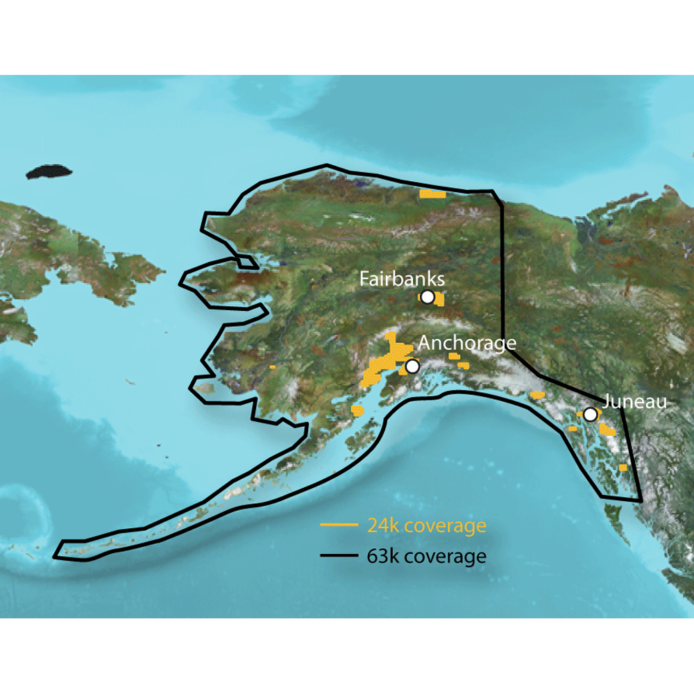 Garmin TOPO - Alaska Enhanced - microSD&trade;/SD&trade; CD-41592
