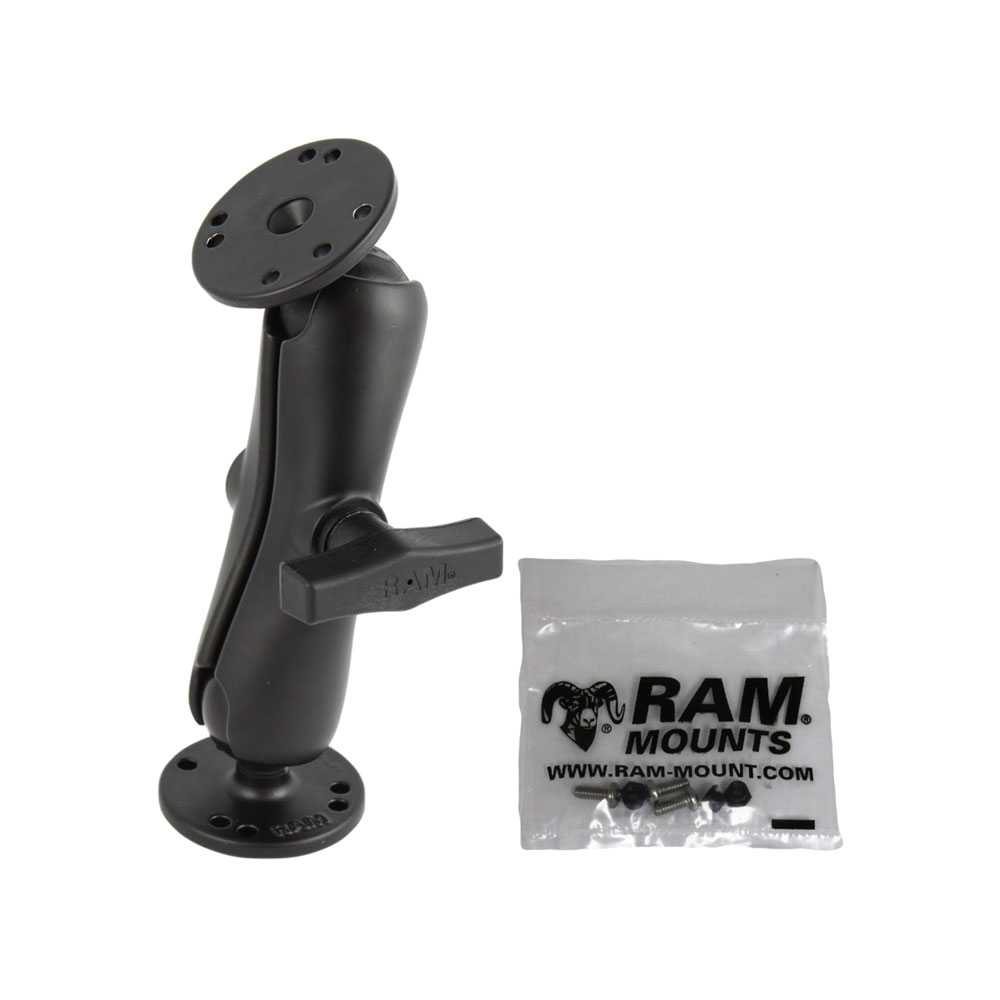 image for RAM Mount Double Socket Arm f/Garmin Fixed Mount GPS – 1.5″