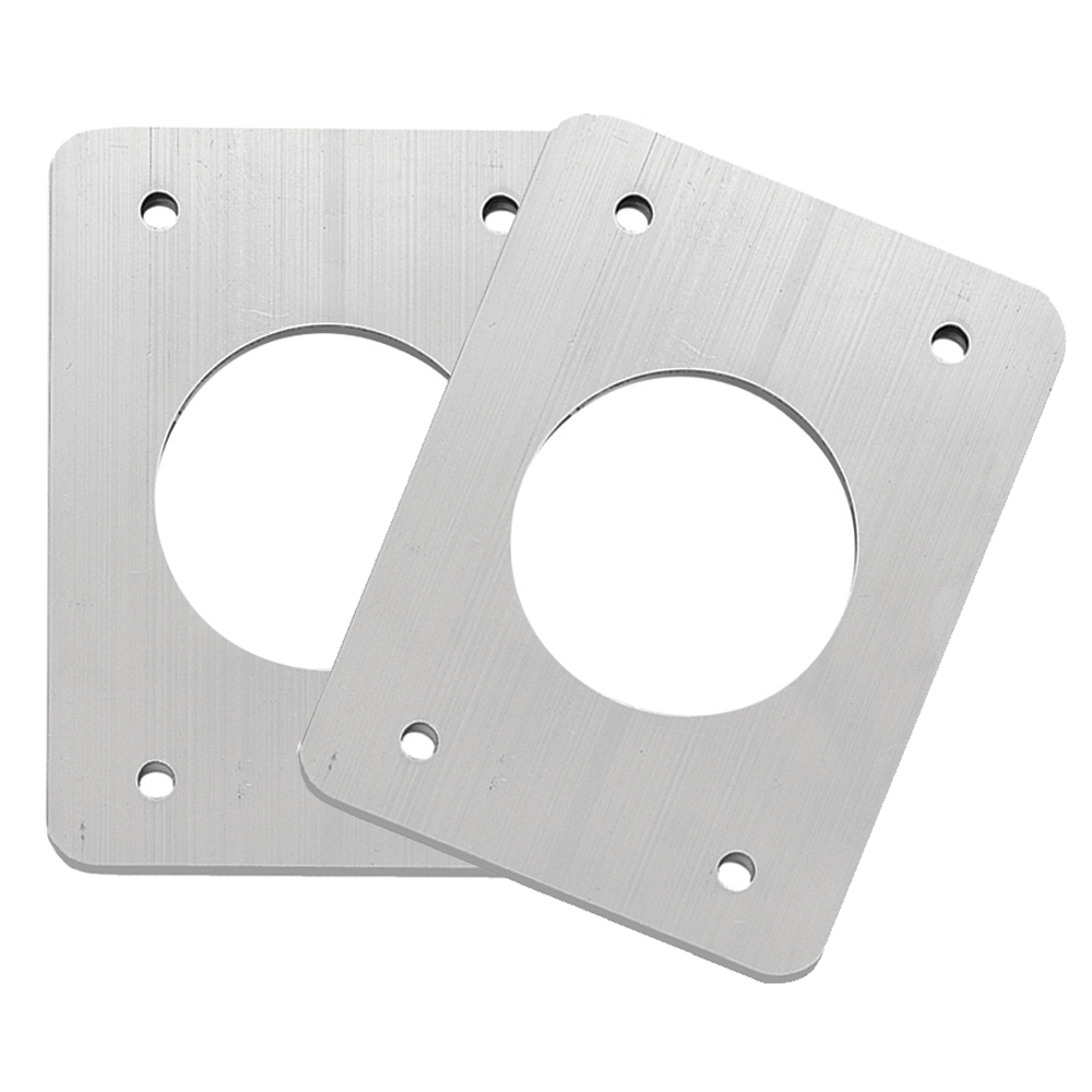 TACO Backing Plates f/Grand Slam Outriggers - Anodized Aluminum - BP-150BSY-320-1