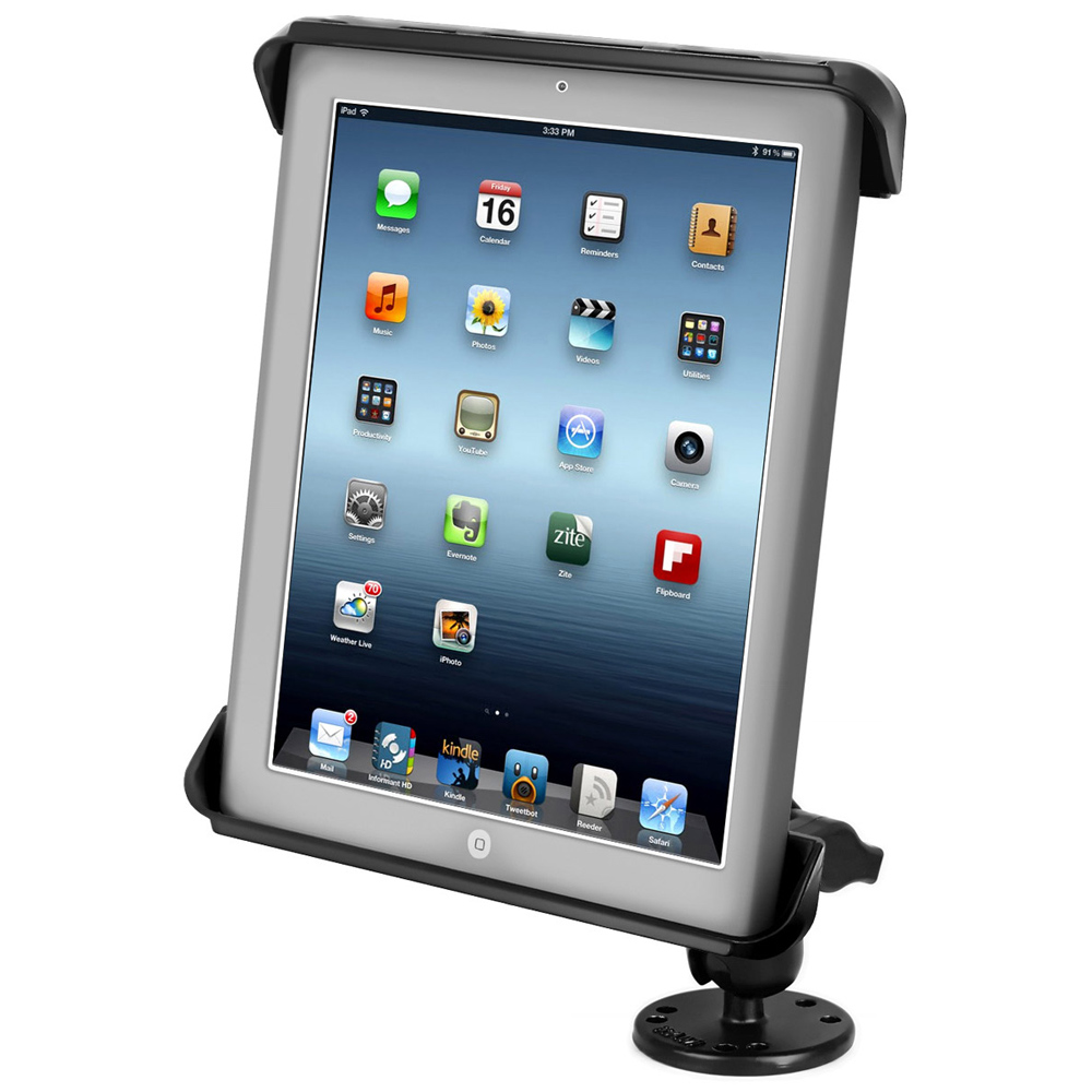 image for RAM Mount Tab-Tite iPad / HP TouchPad Cradle Flat Surface Mount