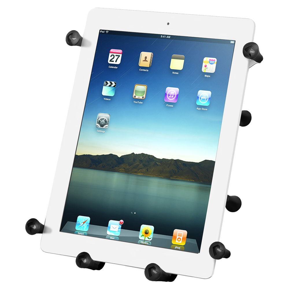 image for RAM Mount Universal X-Grip III Large Tablet Holder – Fits New iPad