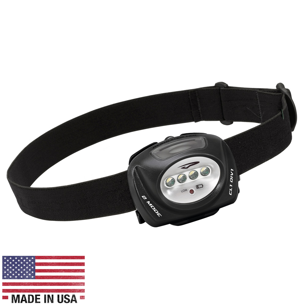 image for Princeton Tec QUAD® II Intrinsically Safe LED Headlamp – Black