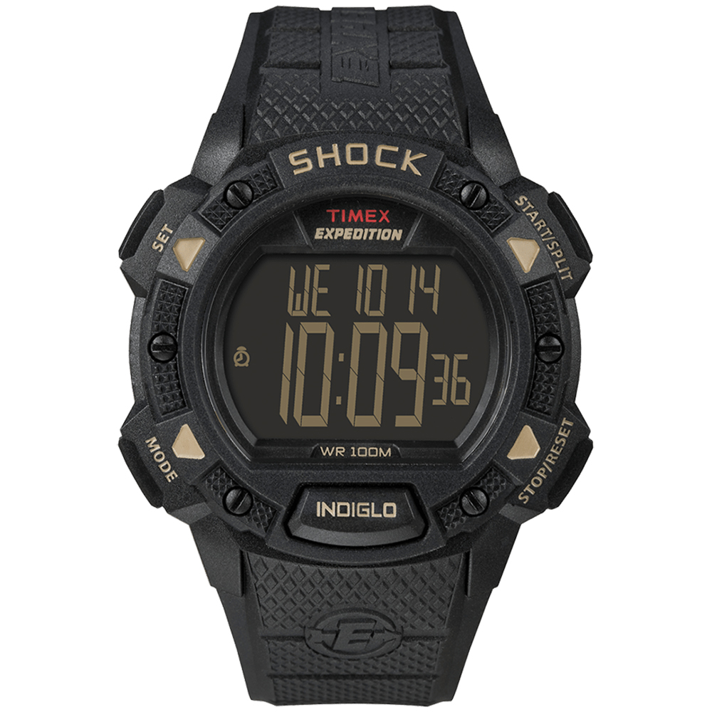 Timex Expedition&reg; Shock Chrono Alarm Timer - Black CD-45205