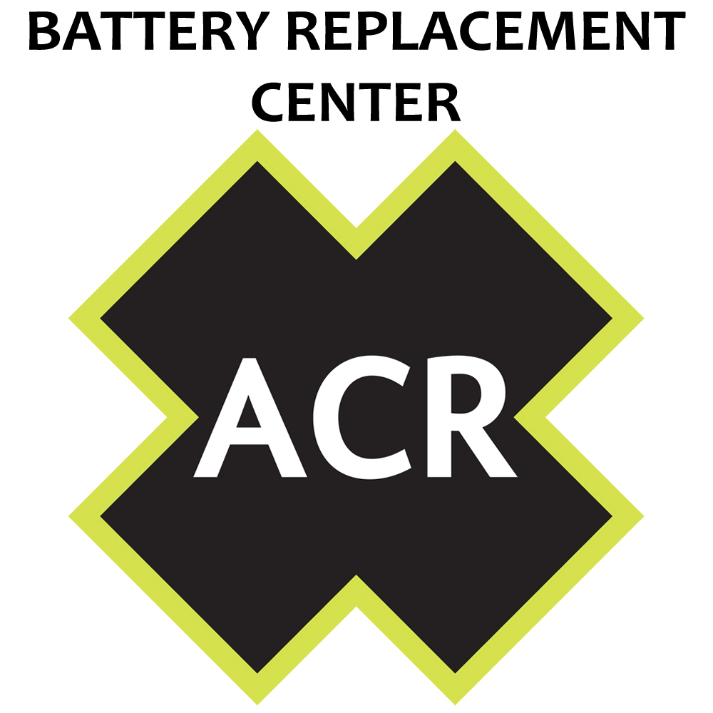 image for ACR FBRS 1098.1NH Battery Replacement Service f/GlobalFix Class 2 Non-Hazmat