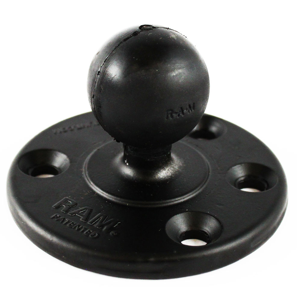 image for RAM Mount 3.68″ Round Base w/1.5 Ball