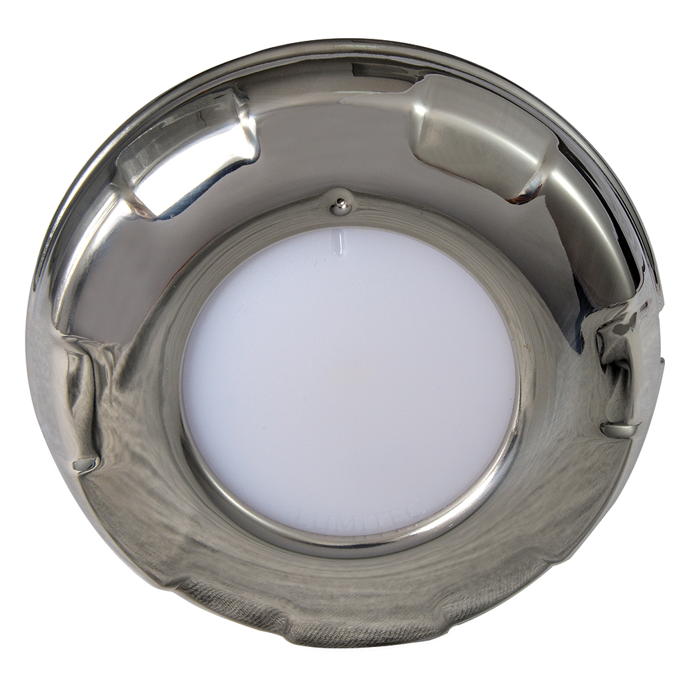 image for Lumitec Aurora – LED Dome Light – Polished SS Finish – White Dimming