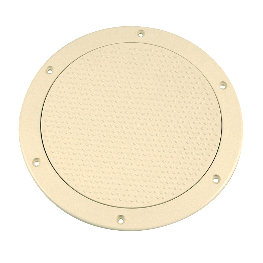 image for Beckson 6″ Non-Skid Screw-Out Deck Plate – Beige