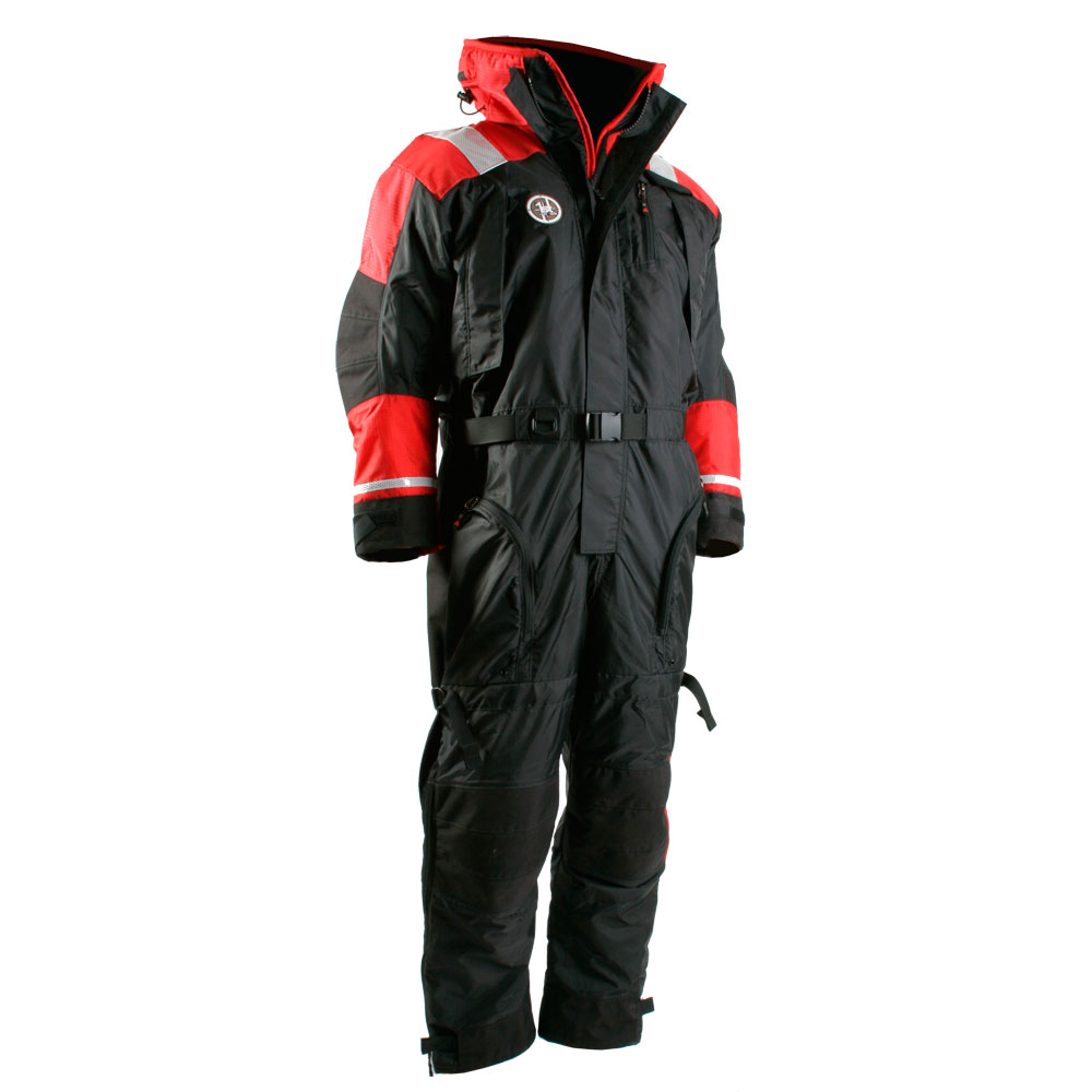 image for First Watch AS-1100 Flotation Suit – Red/Black – Small