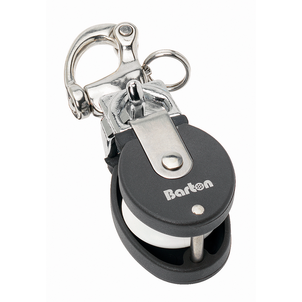Barton Marine Small Snatch Block w/Stainless Snap Shackle CD-46646