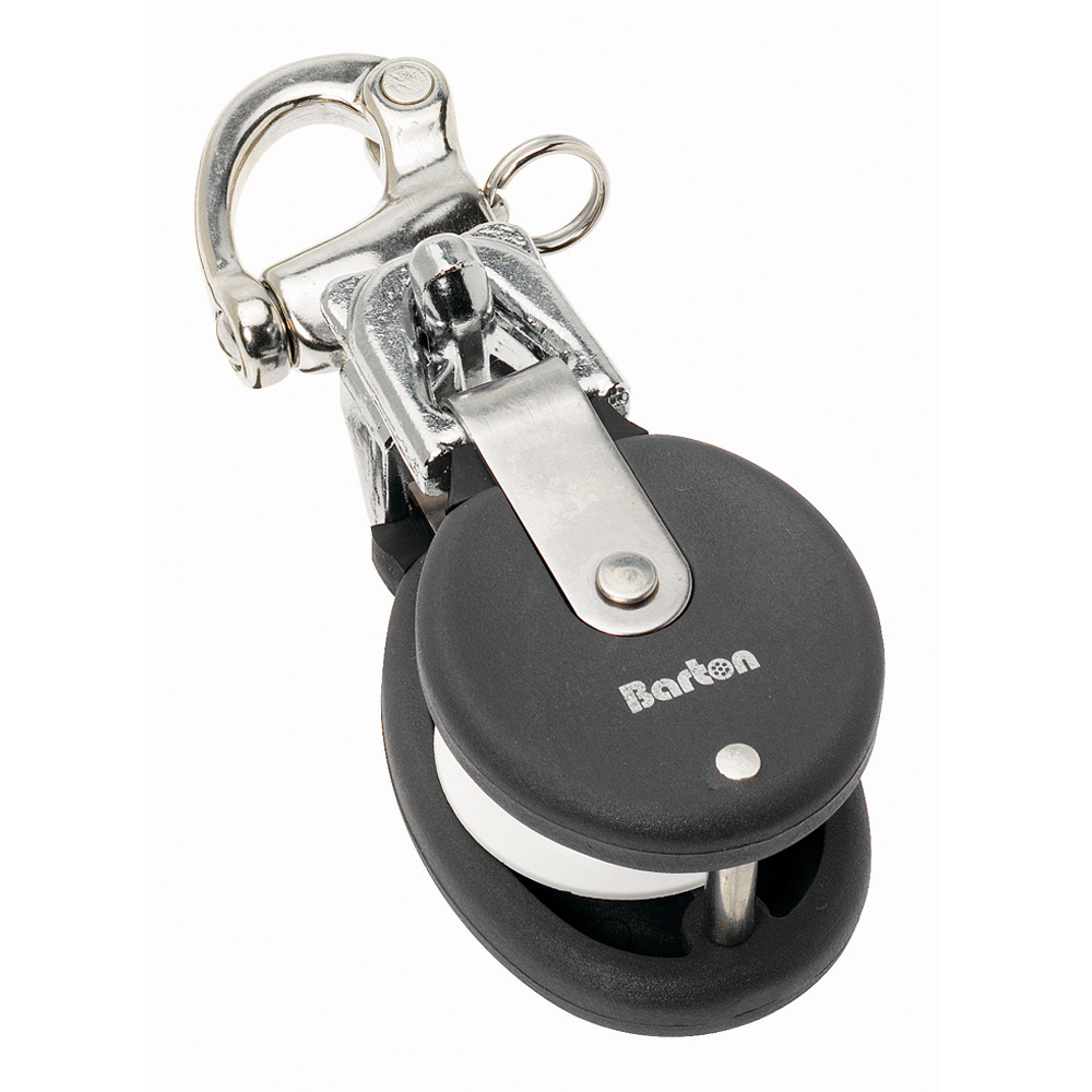 image for Barton Marine Medium Snatch Block w/Stainless Snap Shackle