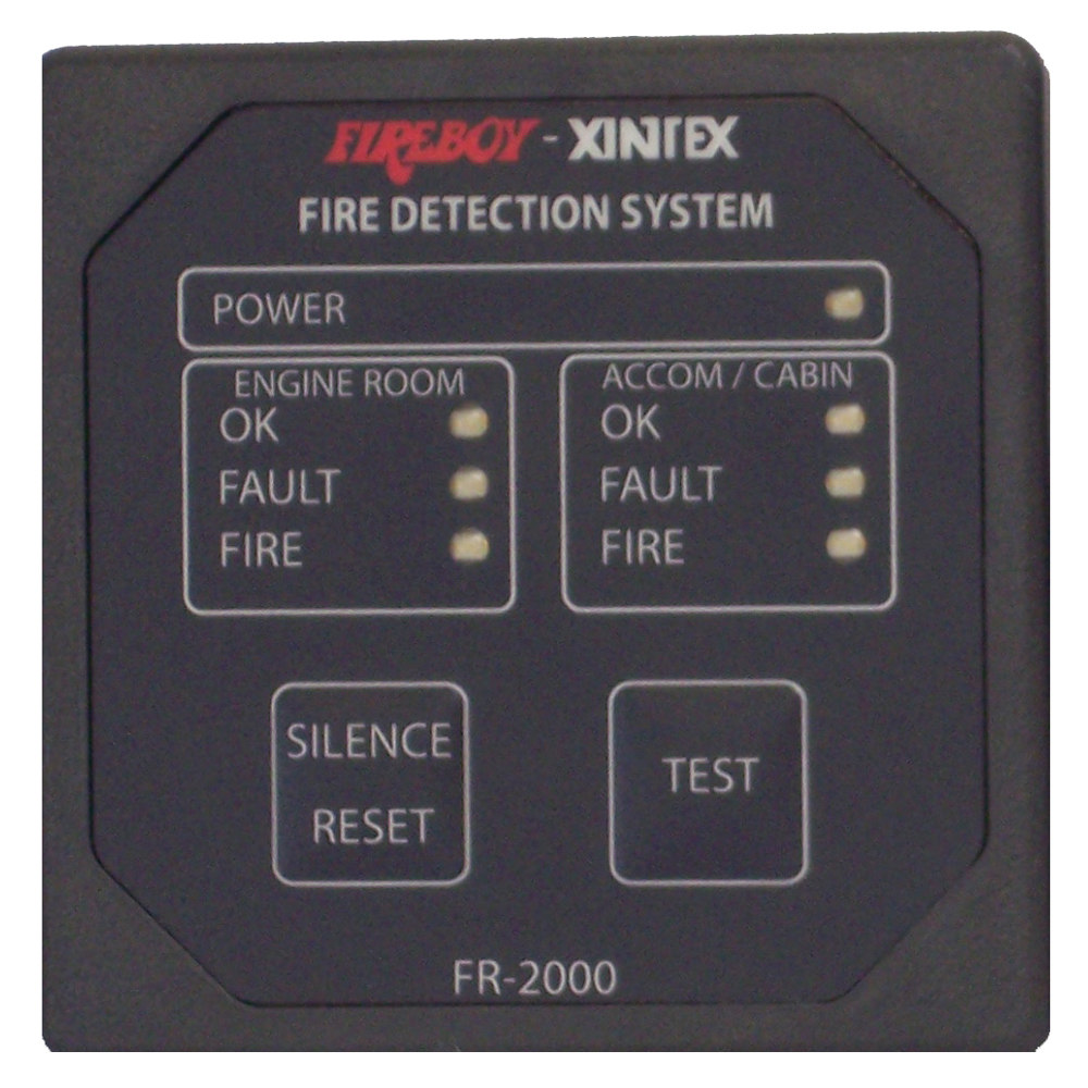image for Xintex 2 Zone Fire Detection & Alarm Panel