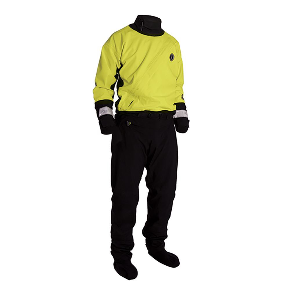 Mustang Water Rescue Dry Suit - MED - Yellow/Black CD-47340