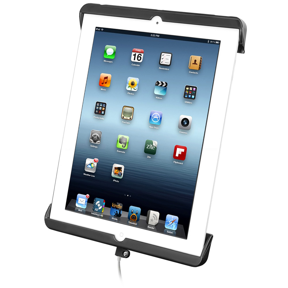 image for RAM Mount TAB-DOCK Sync Cradle f/4th Generation Apple iPad w/Lighting Connector – w/o Case